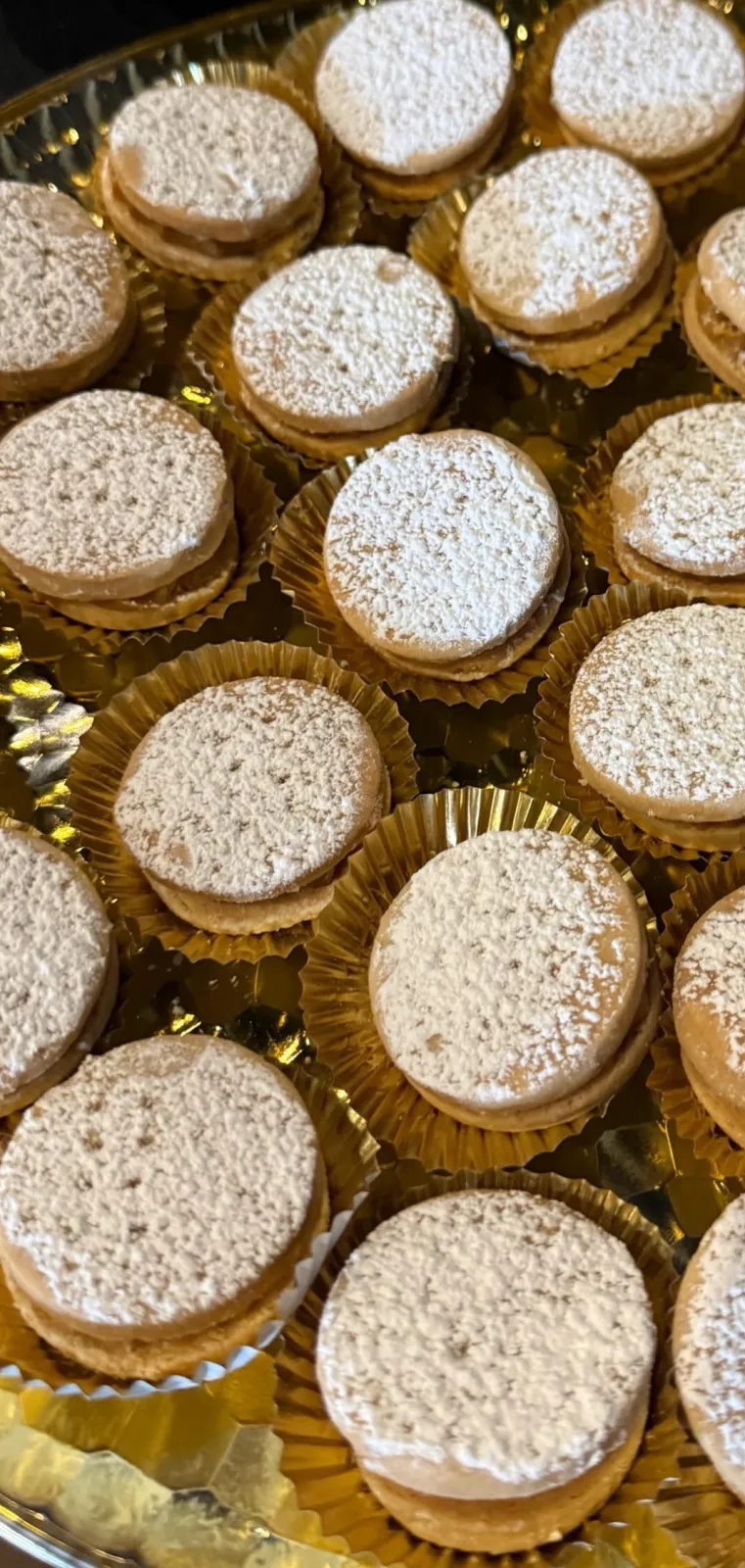 Alfajores con manjar blanco
