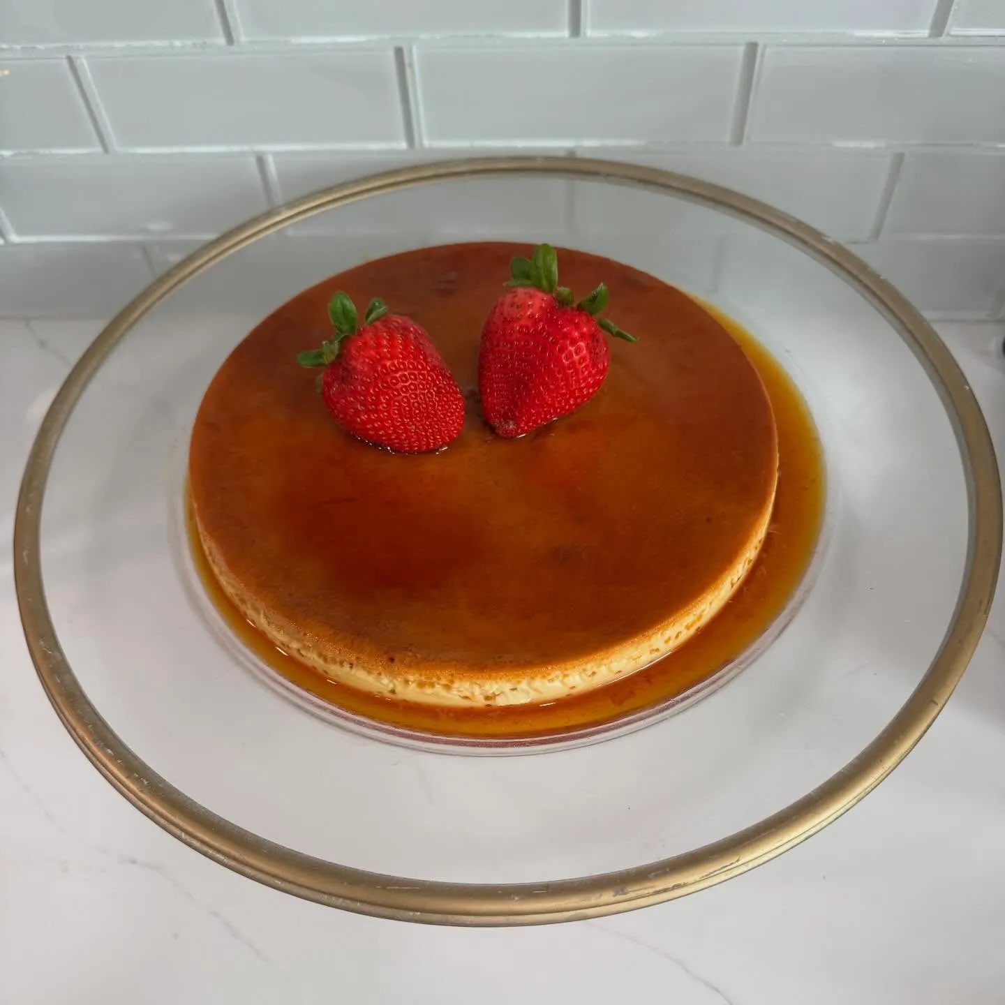 Crema volteada — Peruvian flan